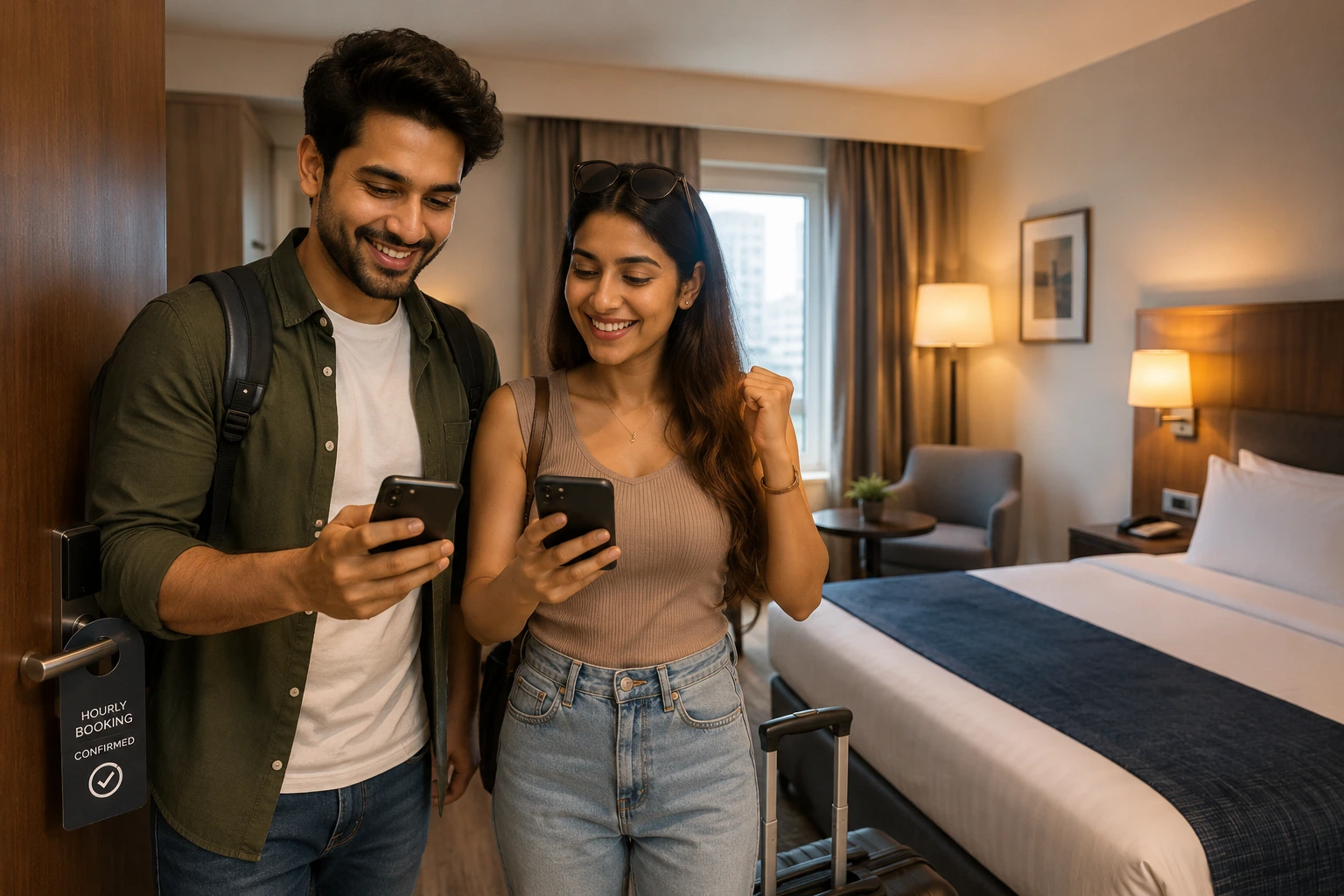 hourly hotel booked by a couple