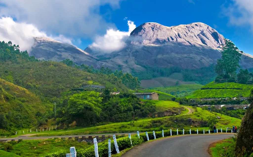 Munnar hill station in kerala