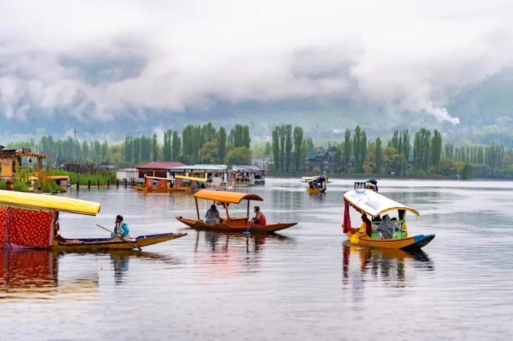 Dal Lake in Kashmir