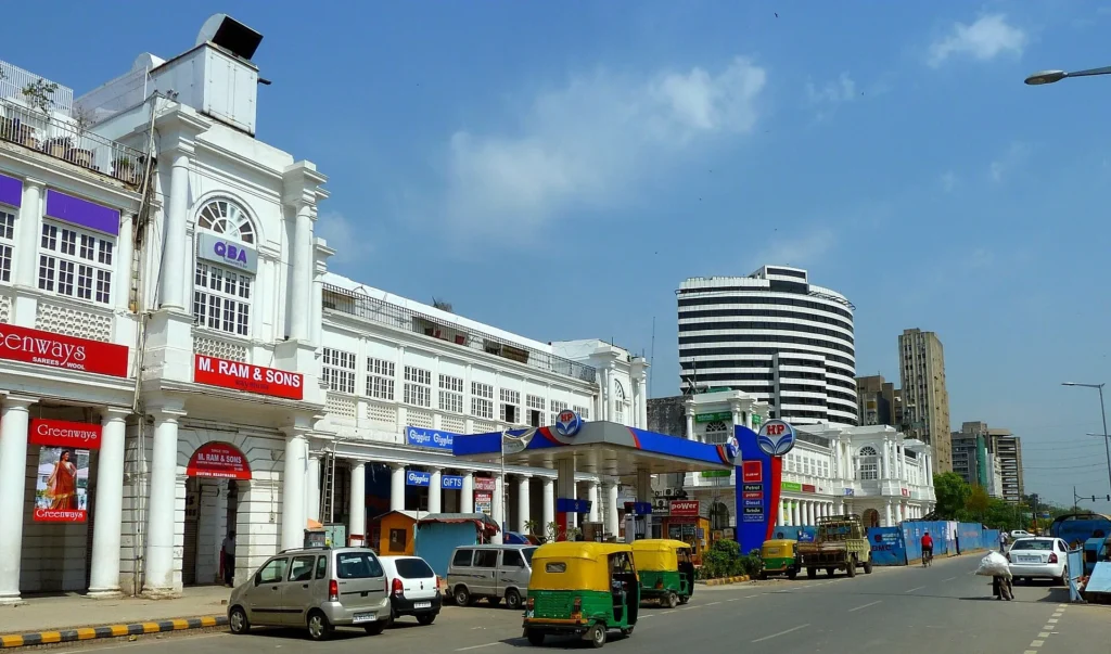 Connaught Place in Delhi