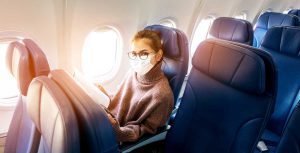 social distancing in plane