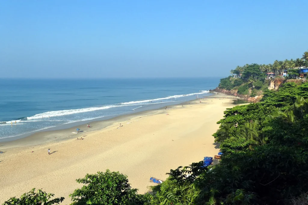 Varkala Beach in Kerala