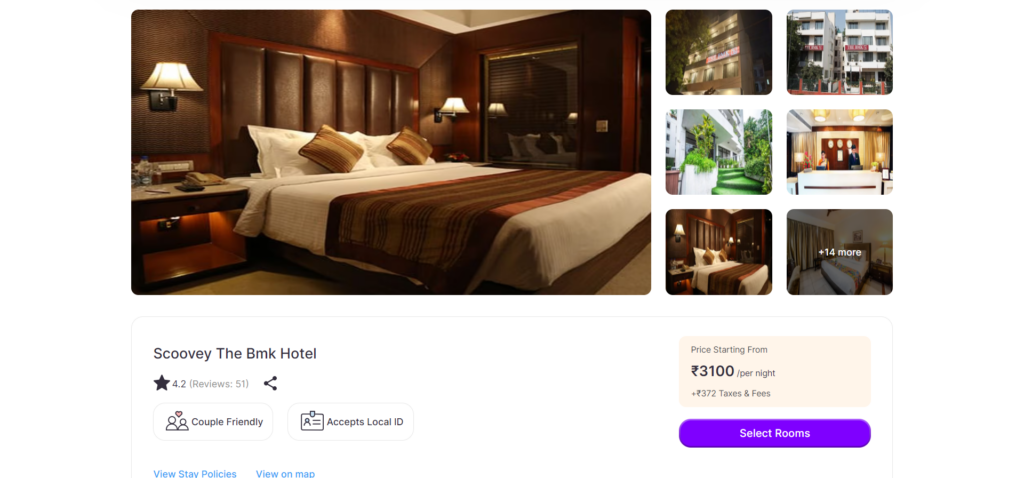 Browse Through the Hotel Listings and Choose Your Preferred Hotel