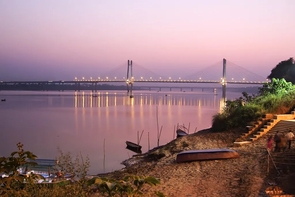 Yamuna Bridge in Allahabad