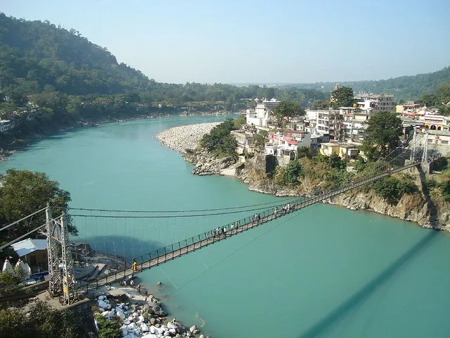 Lakshman Jhula Hanging Bridge, Rishikesh