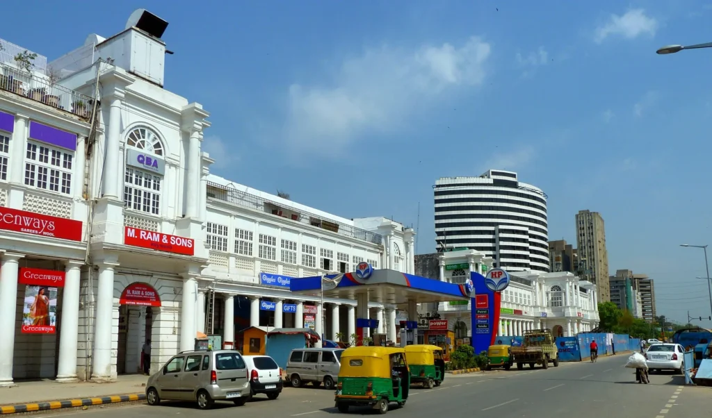 Connaught Place in Delhi