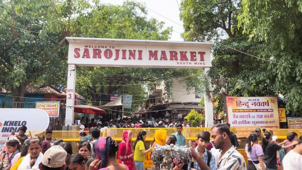 Sarojini Nagar Market in Delhi