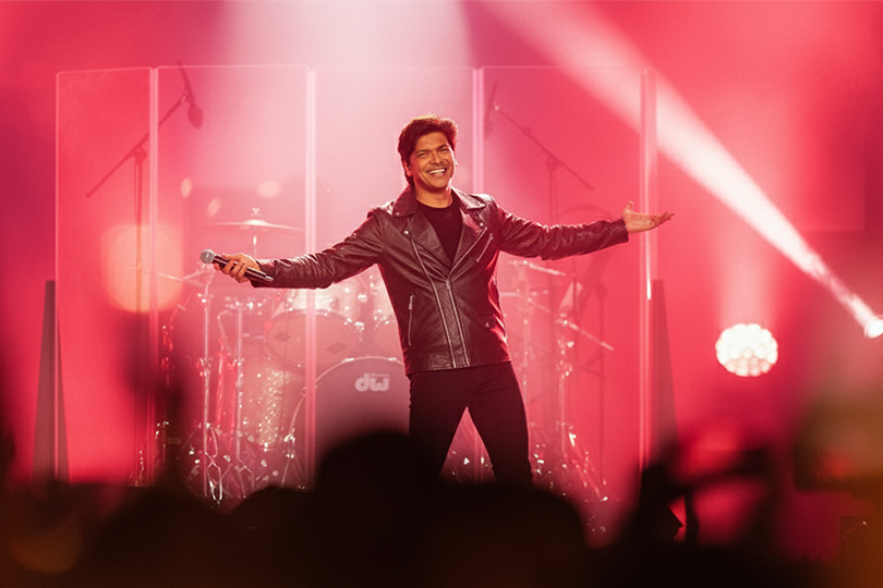 Shaan Concert in India