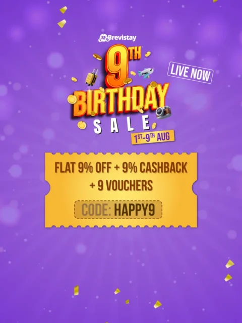 Brevistay Offer for 9 anniversary