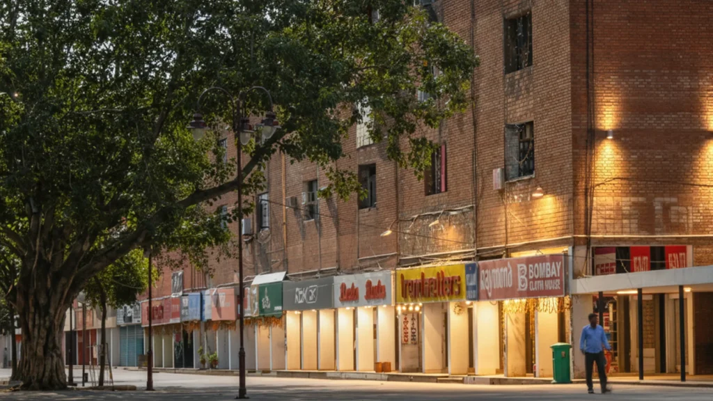 Sector 17 Market in Chandigarh
