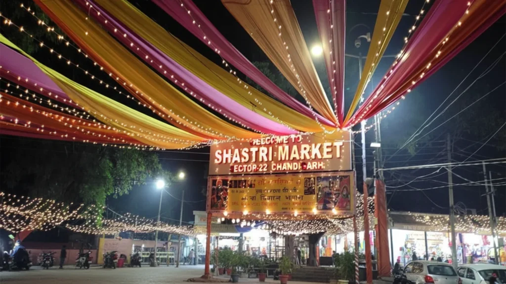 Shastri Market in Chandigarh