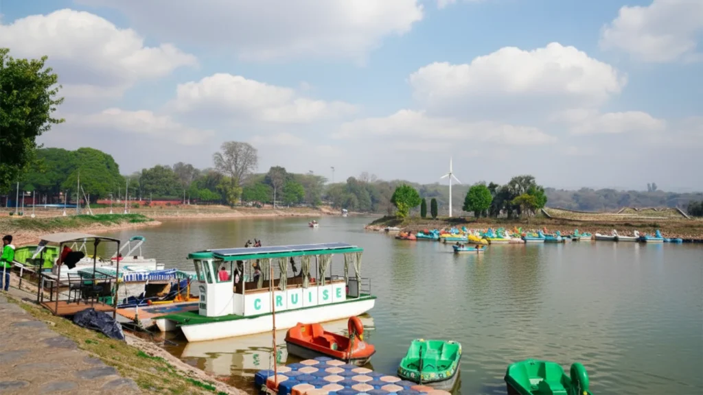 Sukhna Lake in Chandigarh