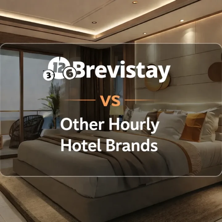 Brevistay vs other hourly hotel brands