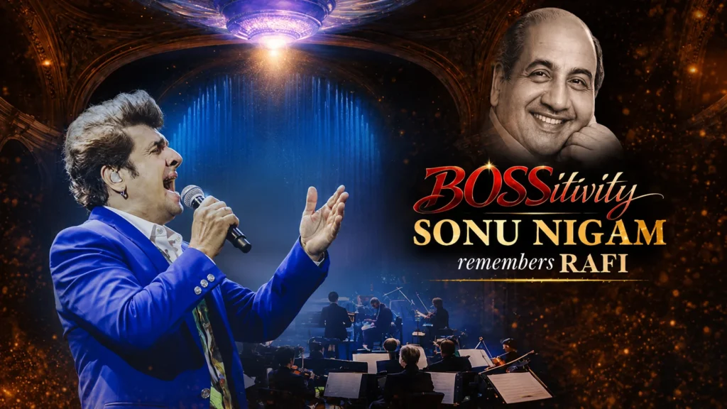 Sonu Nigam Bossitivity remembers Mohd. Rafi Concert in Delhi