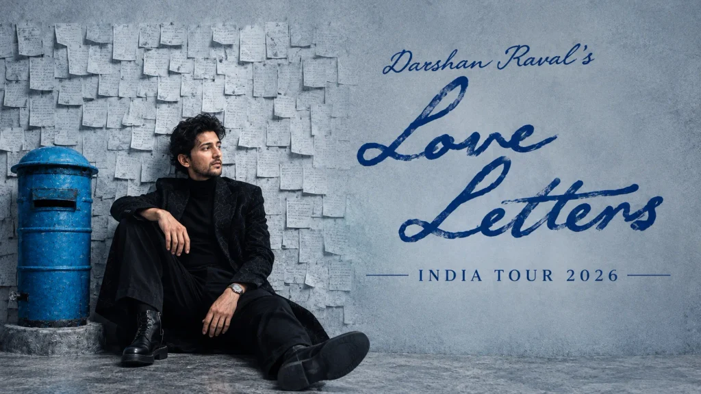 Darshan Raval's Love Letters India Tour 2026