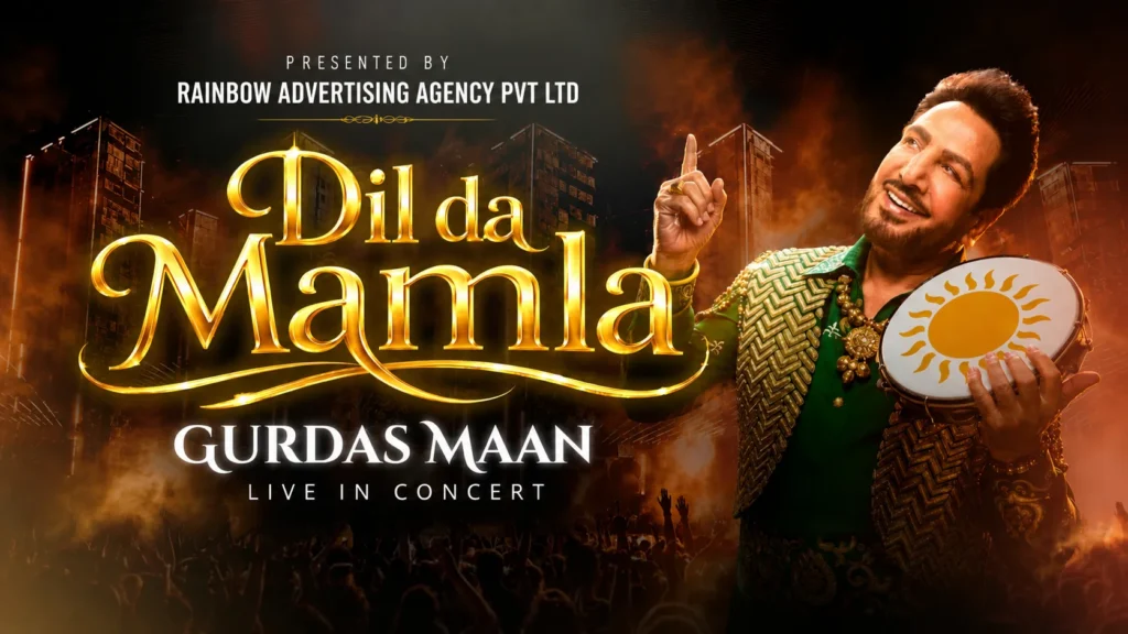 Dil da Mamla Gurdas Maan Live Concert in Delhi
