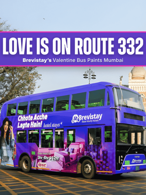 Brevistay Valentine Bus Campaign