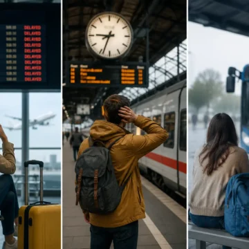 Flight, bus or train delay