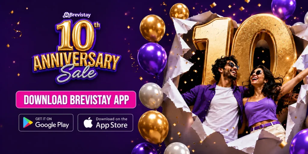 Brevistay 10 Year Anniversary App Download