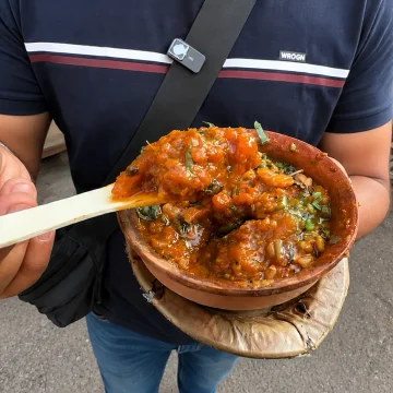 Tamatar Chaat in Varanasi