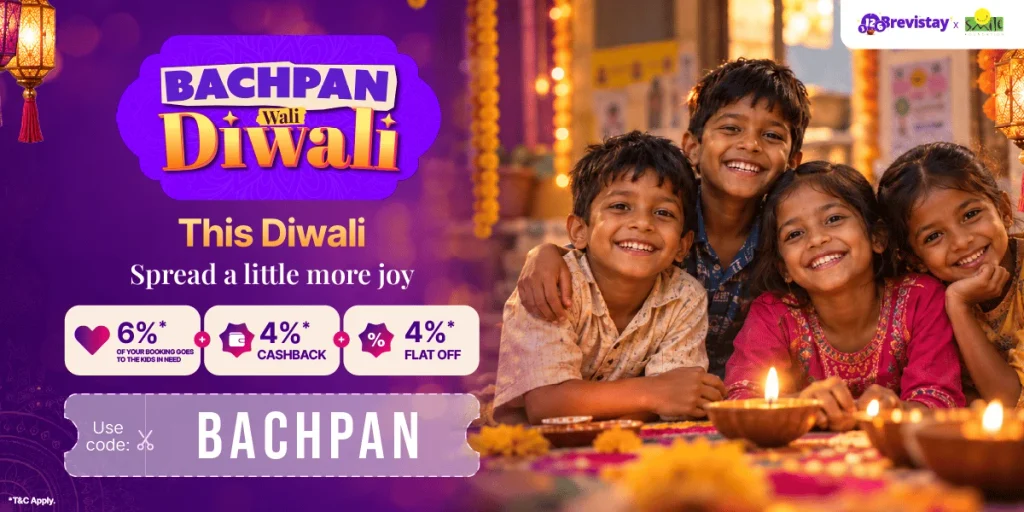 Brevistay diwali sale - bachpan wali diwali campaign