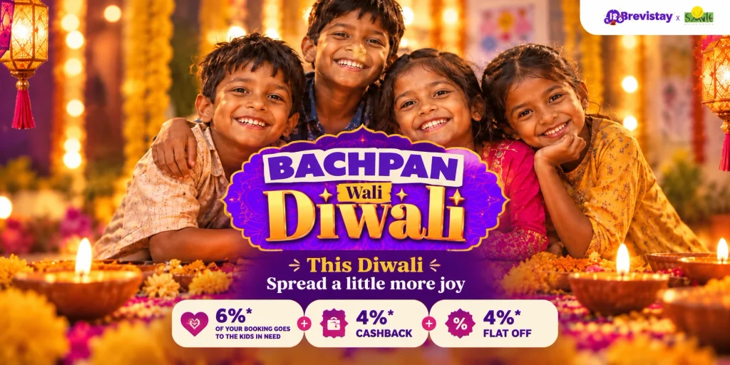 Bachpan wali Diwali - Brevistay x SMILE Foundation Initiative 