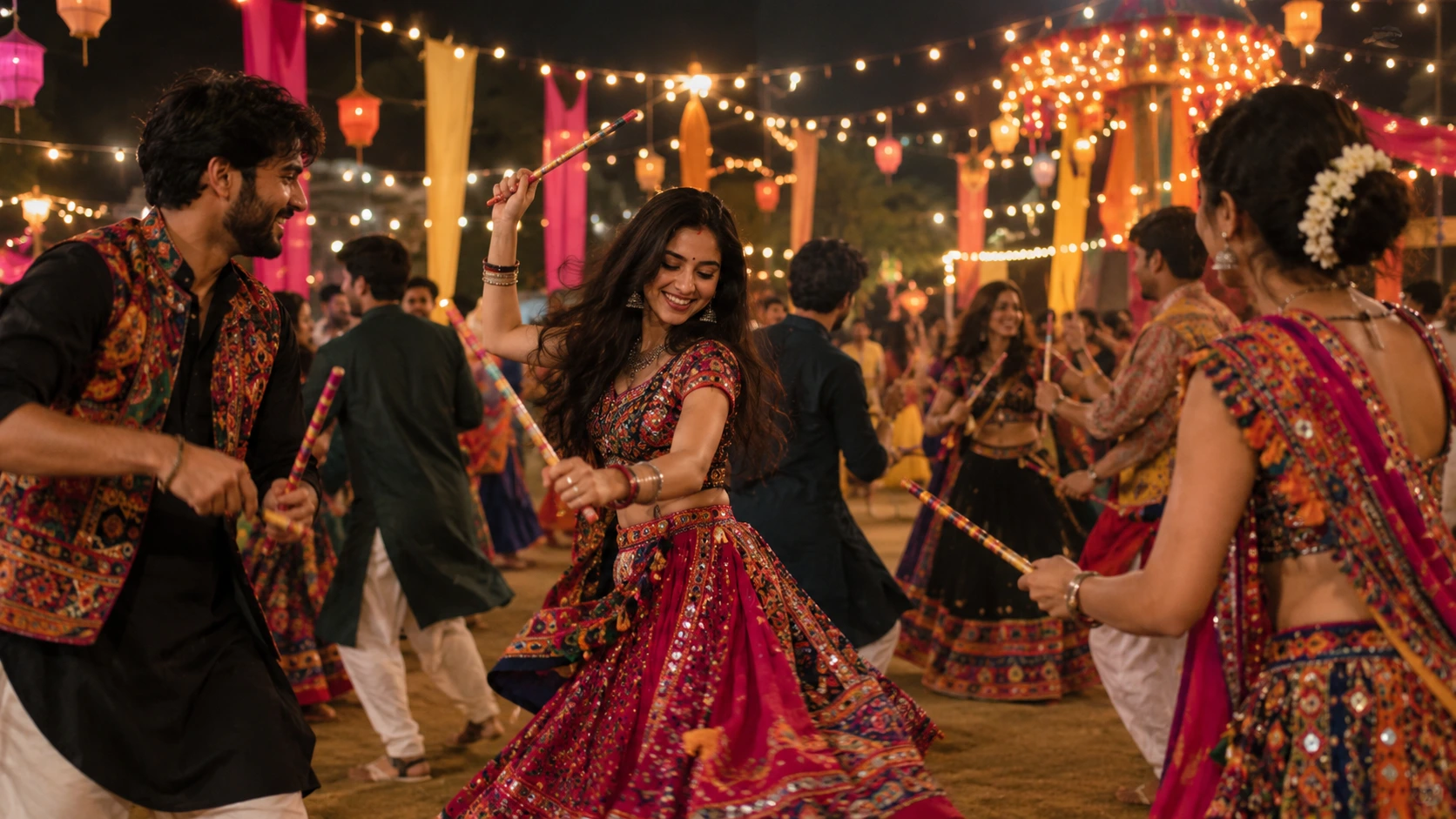 Dandiya and Garba Night in Delhi 2026