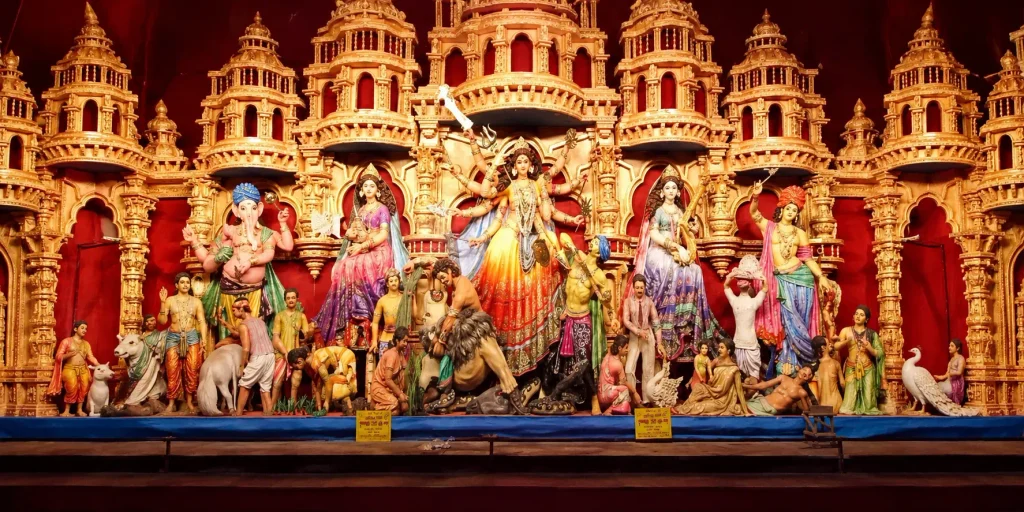 Durga Puja in Mohammad Ali Park