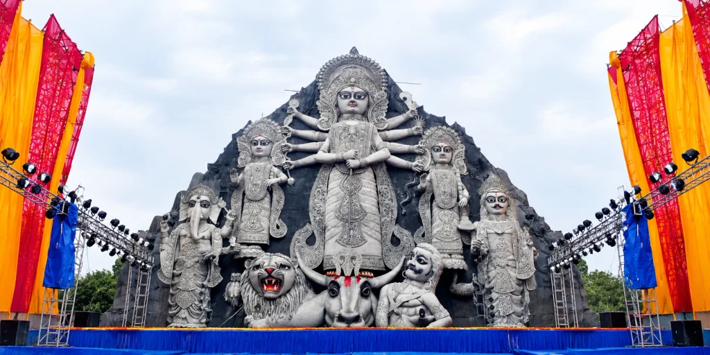 Durga Puja in Deshapriya Park Kolkata