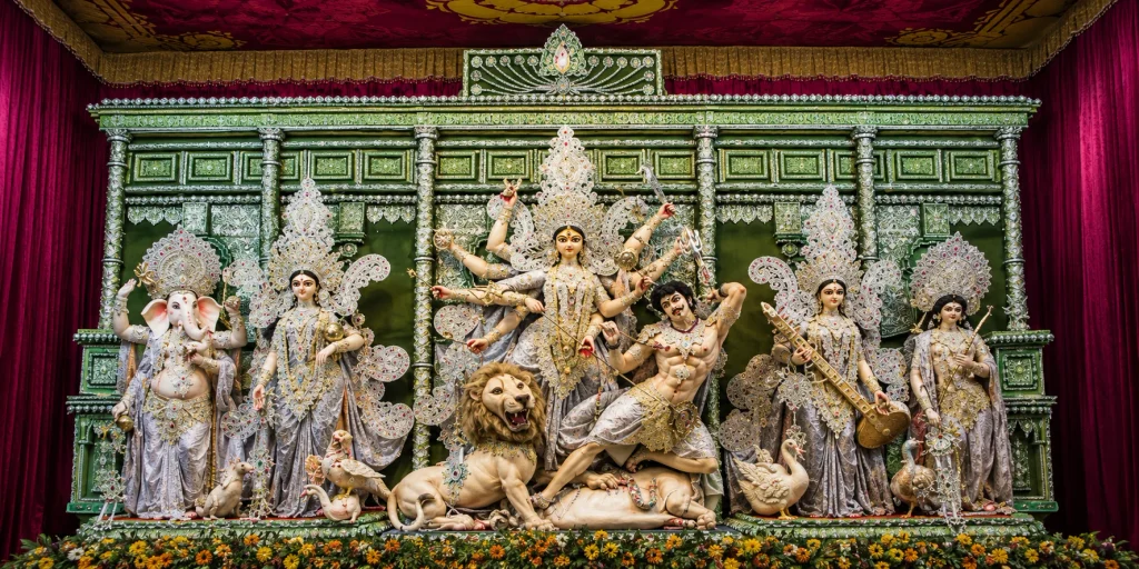 Durga Puja in Sreebhumi Sporting Club Kolkata