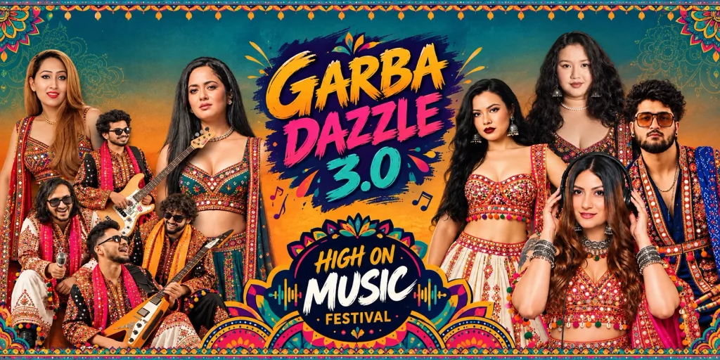 Garba Dazzle 3.0 , Garba festival in delhi 2026
