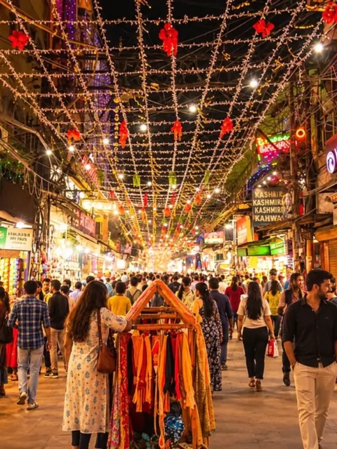 Markets in delhi for diwali shopping