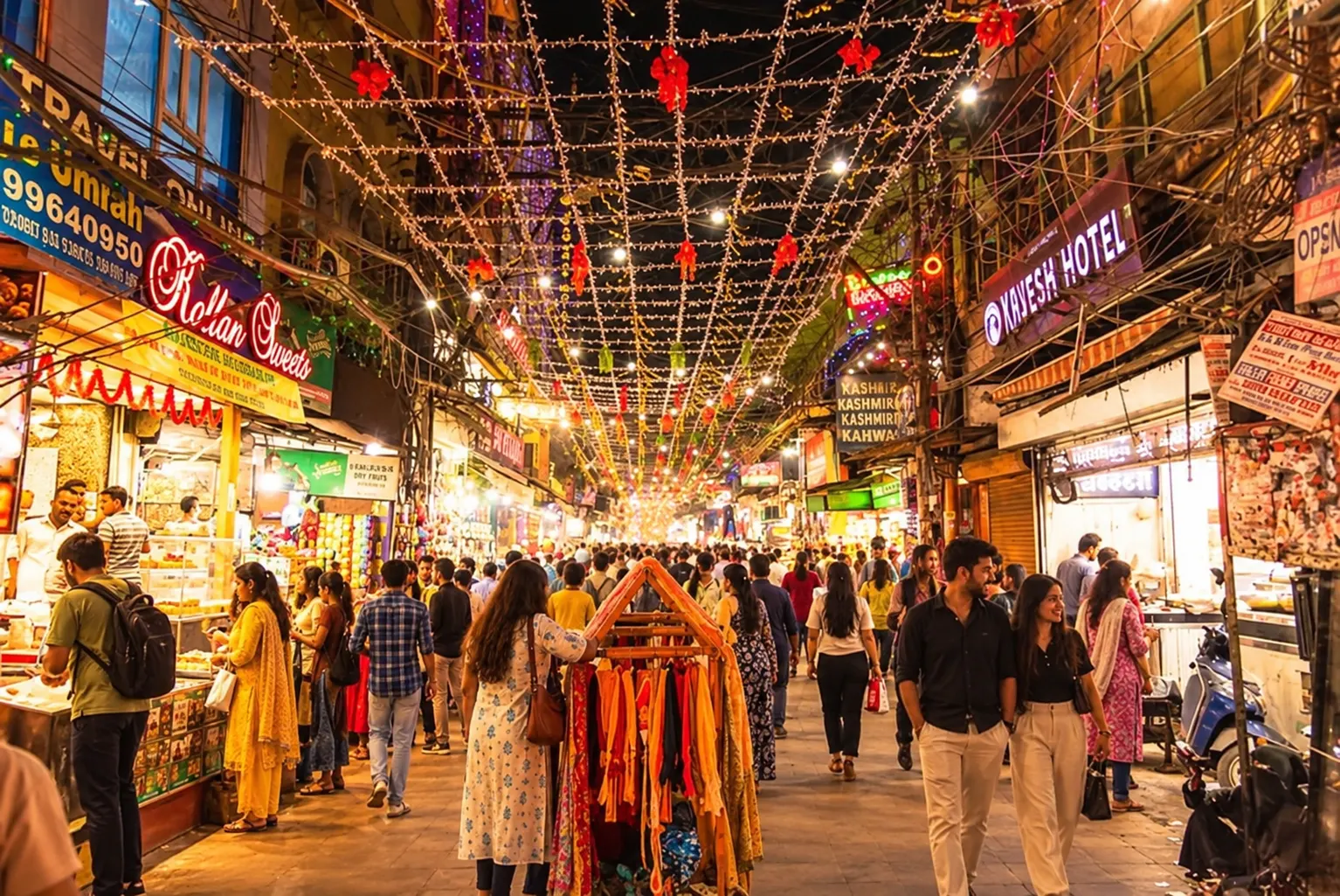Markets in delhi for diwali shopping