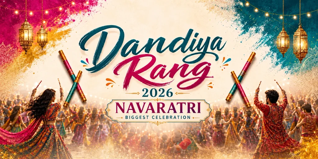 Rubarru Dandiya Rang 2026, Dandiya night in greater noida